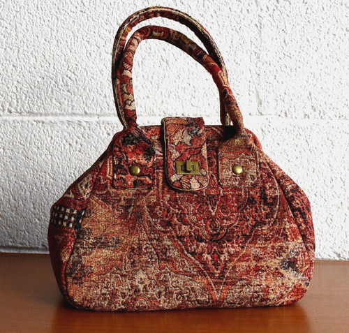 Handmade red victorian boho - handmade,