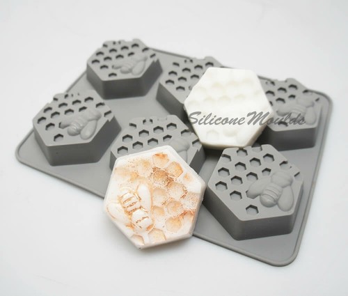 Cell hexagon honey bee - 6,