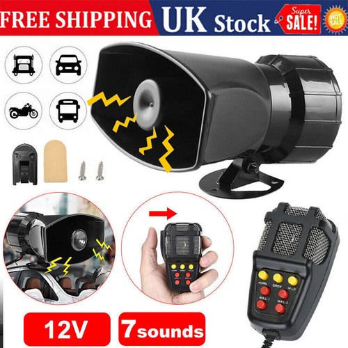12v air horn siren megaphone - siren,