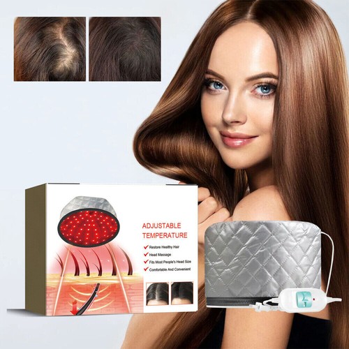 Adjustable heating hair - heating, cap