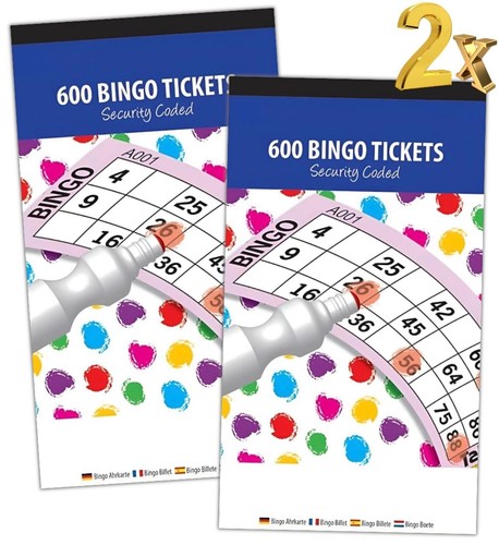 Jumbo bingo book pad - bingo,