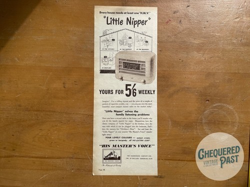 Vintage 1950 hmv little - vintage,