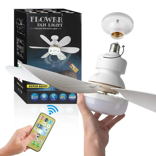 New led ceiling - fan, with