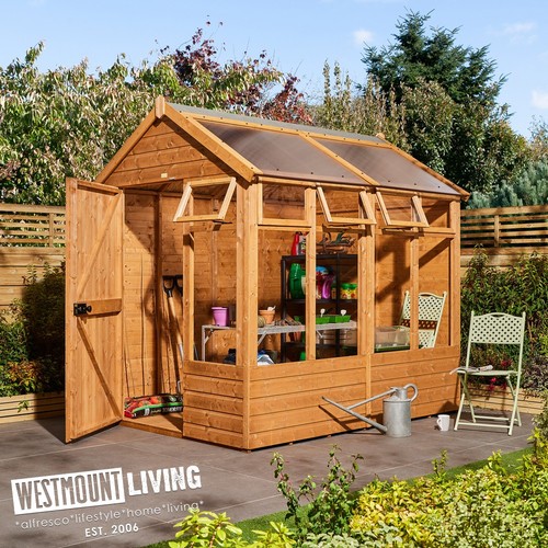 New 8x6 wooden - new, garden