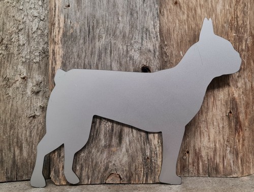 Boston terrier metal sign hand - terrier,