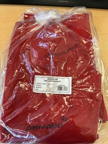 Parweld red leather - parweld, welding