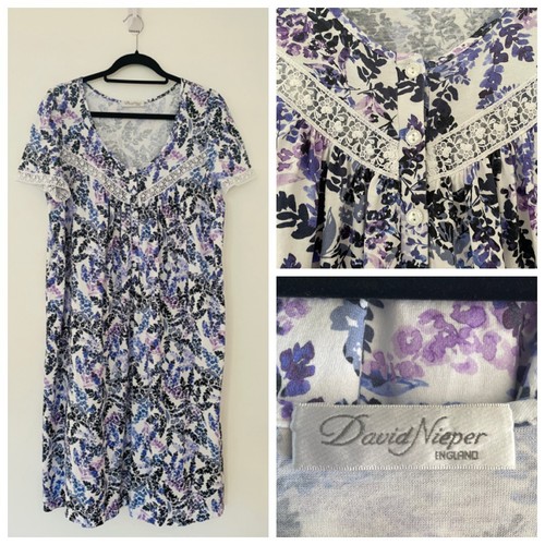 David nieper cotton nightgown - cotton,