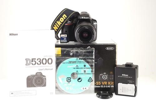 Nikon d5300 camera 55mm g - d5300,