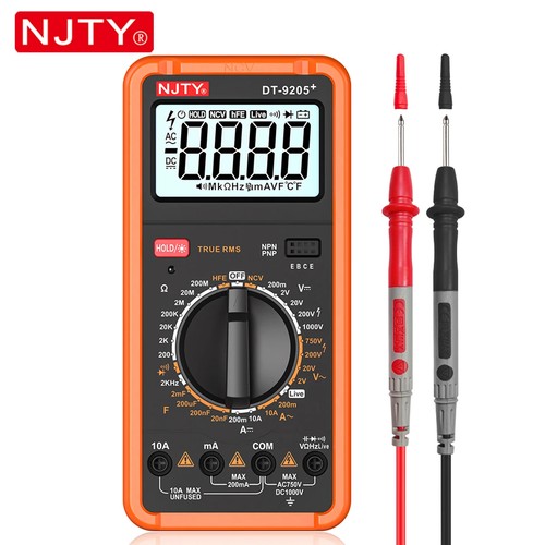 Digital multimeter 9205 - digital, dt-9205+