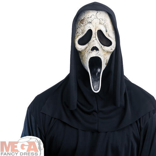 Aged scream ghost face - scream,
