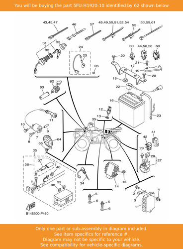 Yamaha terminal assy - yamaha,