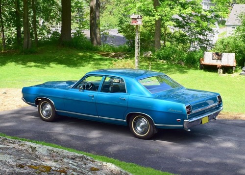 1969 ford fairlane blue - 1969,