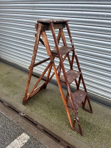 Vintage wooden steps - steps, 4