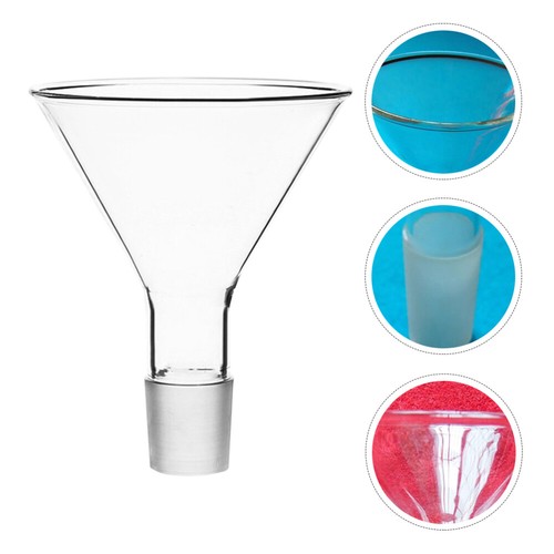 Glass filling funnel triangle - filling,