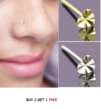 Nose Stud Diamond Cut Sparkle