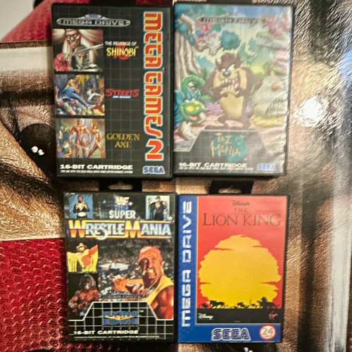 Sega mega drive game bundle - mega,