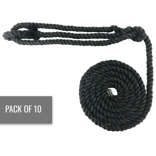 12mm black natural cotton - 10,