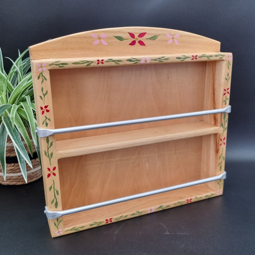 Wooden spice rack hand - spice,