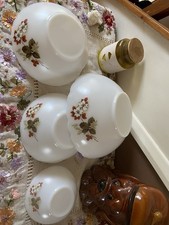 Set Of 4 Vintage Arcopal