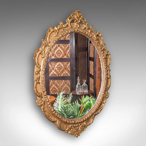 Large antique wall mirror - large,