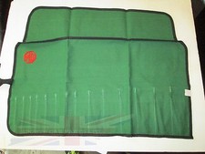 New 15 Pocket Canvas Tool Roll