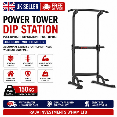 Power tower dip station - tower,