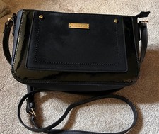 River Island Black Faux