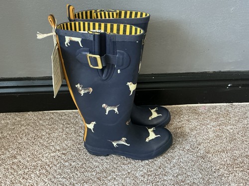 Joules navy tall - , wellington