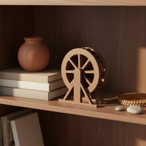 Water wheel model cute mini - wheel,
