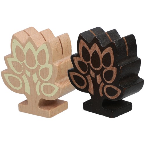 Wooden memo clip - clip, 2pcs