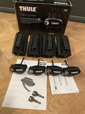 Thule Foot Pack 775 Fits all thule bars with raised rails like 7104 IMMACULATE 