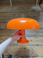artemide orange lamp