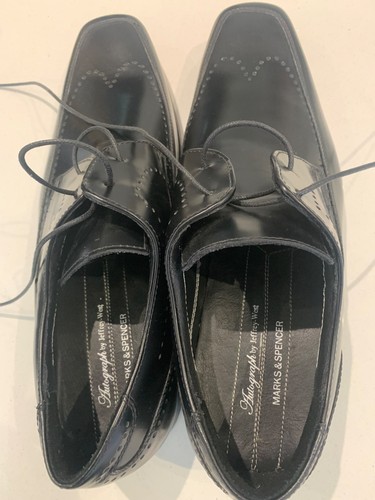 Mens autograph black - black, 8.5