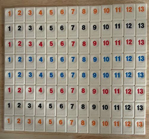 Tomy rummikub full - tomy, set