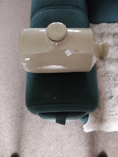 Vintage ceramic bed foot - ceramic,