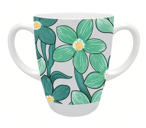 Two handled melamine mug - handled,