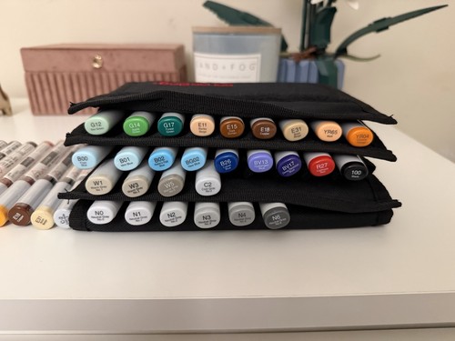 Copic sketch markers - copic, ink