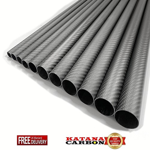 Carbon fiber tube matte - carbon,