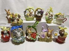 Goebel rabbit annual rabbit ornament 2016 2017 2018 2019 2021 2022 2023 2024 NEW