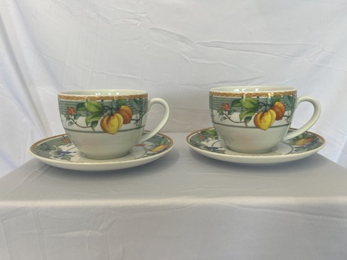 Wedgwood eden cups and saucers - and,
