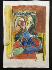 Pablo Picasso drawing and