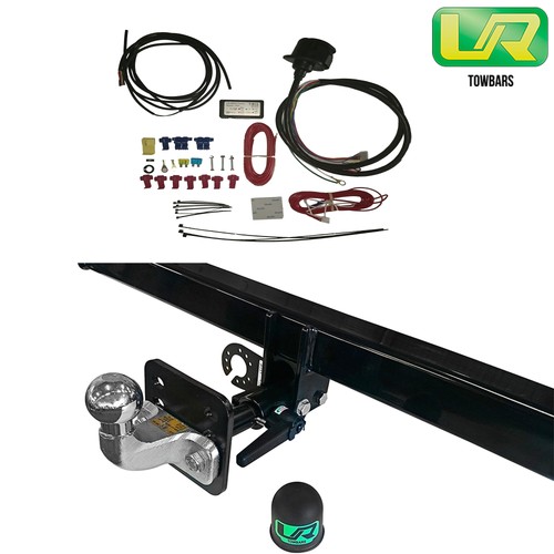 Detachable flange towbar 13p - detachable, towbar+13p