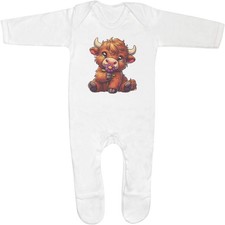 'Cute Highland Cow With