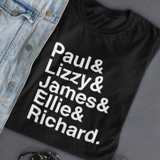 Personalised Name List T-Shirt