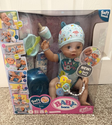 Baby born soft touch boy - touch,