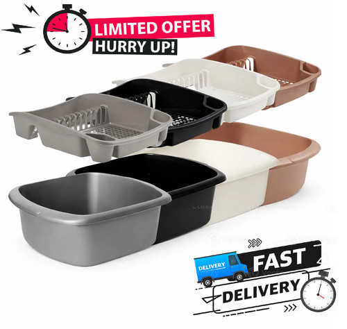 Large washing bowl dish - &,
