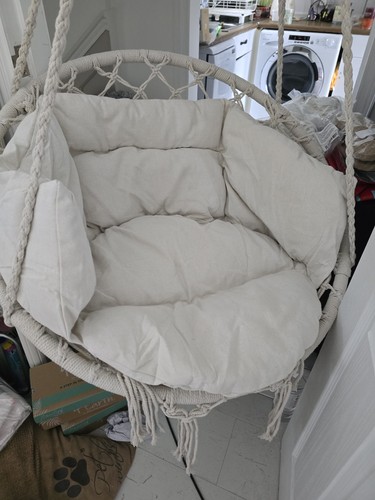 New boho hanging hammock swing - hanging,