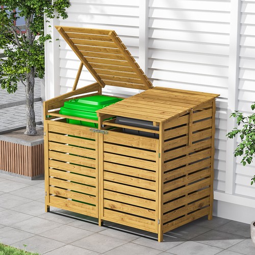 Double wooden wheelie - wooden,