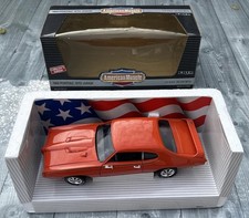 ERTL PONTIAC GTO JUDGE 1969 CAROUSEL RED 1:18 AMERICAN MUSCLE DIECAST 7487 BOXED