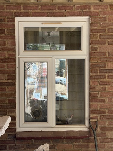 Upvc window white - window, (w)
